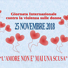 L’AMORE NON E’ MAI UNA SCUSA