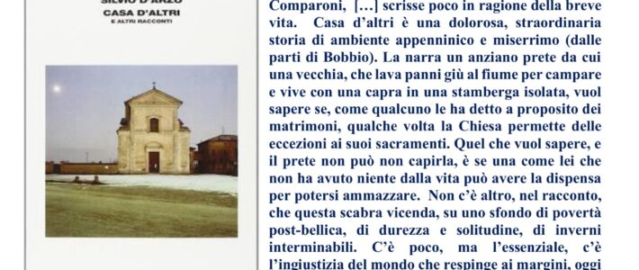 Gruppo di Lettura: Casa d’altri e altri racconti