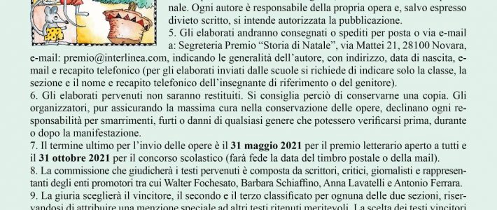 Premio “Storia di Natale” 2021