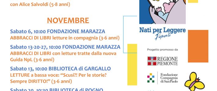 Nati per Leggere ottobre-dicembre