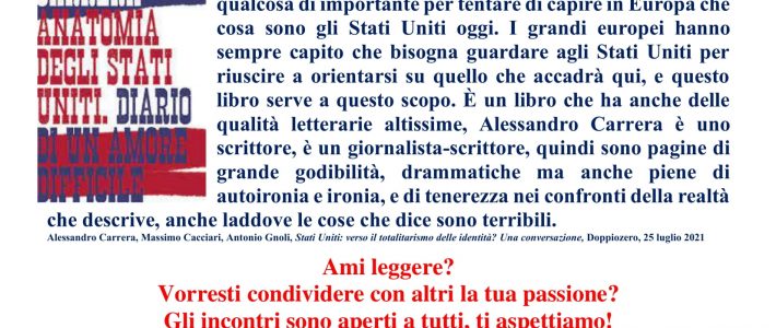 Gruppo di Lettura – Anatomia degli Stati Uniti