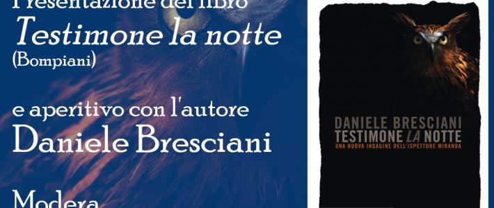 Daniele Bresciani – Testimone la notte