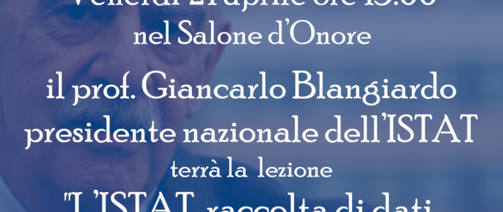 Giancarlo Blangiardo – L’ISTAT, raccolta di dati per programmare il futuro