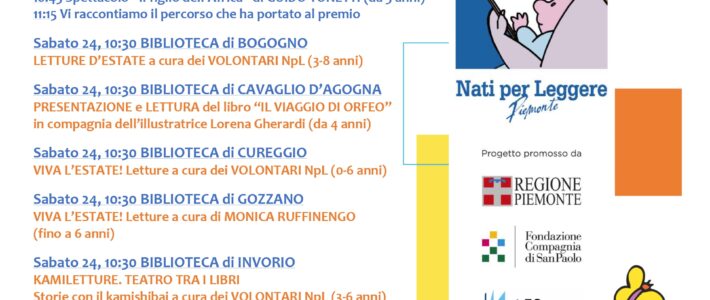 Calendario letture NpL giugno-luglio