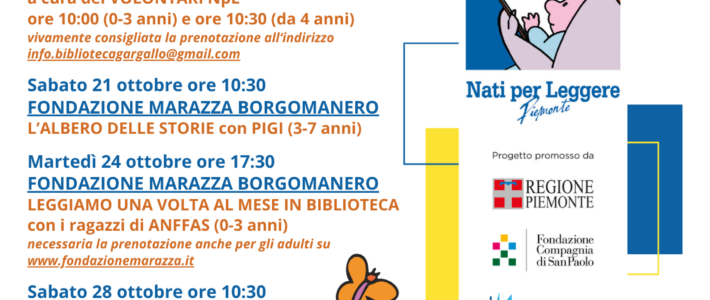 Calendario NpL di ottobre