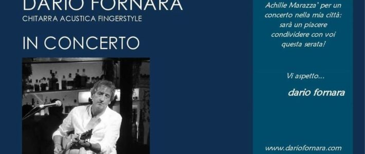 Dario Fornara in concerto