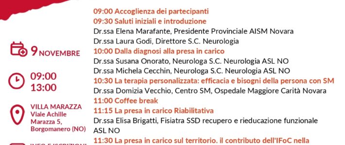La sclerosi multipla: dalla diagnosi alla presa in carico