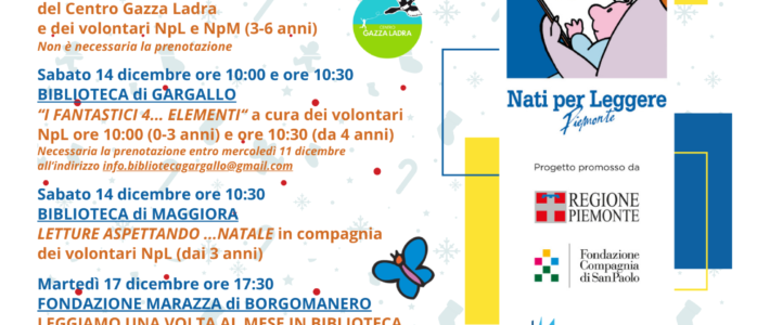 Calendario NpL per il mese di dicembre