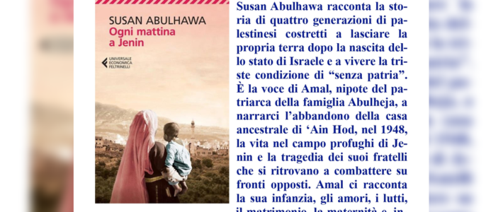 Gruppo di lettura – Ogni mattina a Jenin