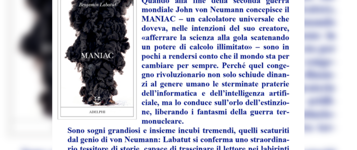 Gruppo di Lettura – Maniac