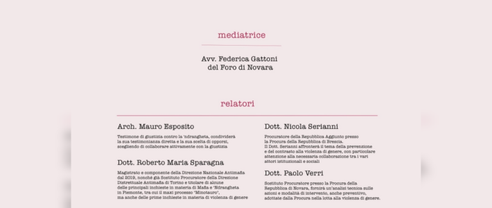 Criminalità e violenza di genere