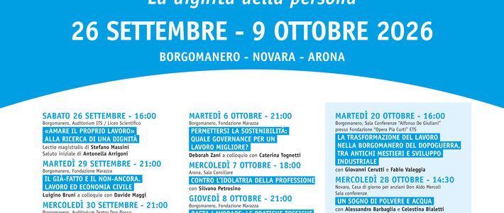 Festival della Dignità Umana Festival della Dignità Umana